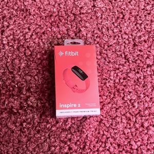 Fitbit Pink Inspire 2 with 1 Year Premium Trial